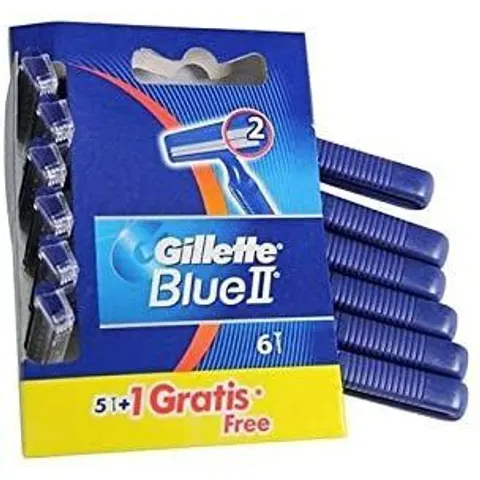 Gillette Disposable Razor Blue II 6 pcs 6 – image 2