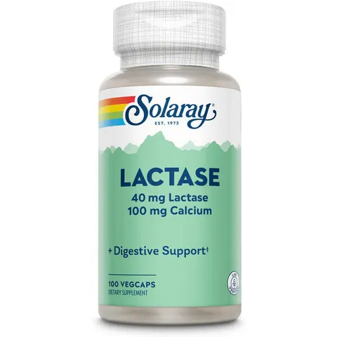 Solaray, Lactase, 100 VegCaps – image 2
