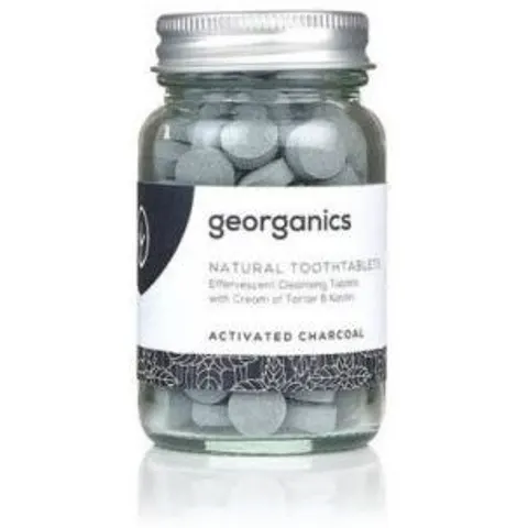 Georganics Activated Carbon Toothpaste Tablets 120 units – image 2