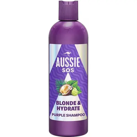AUSSIE SOS BLONDE & HYDRATE Purple Shampoo 300 ml – image 2