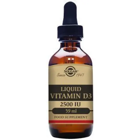 Solgar Vitamin D3 2500 Ul Liquid 59 ml – image 3