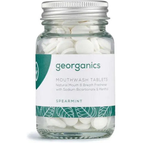Georganics Peppermint Mouthwash 180 Tablets – image 2