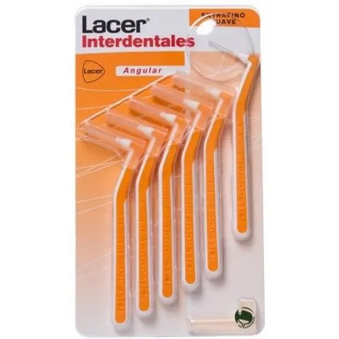 Lacer Interdental Brushes Extra Fine Soft Angle 6 Units – image 2