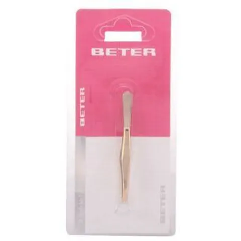 Beter Gilded straight-tip tweezers – image 2