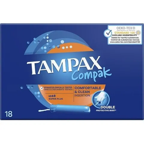 Tampax Compak Super Plus 18 Units – image 2