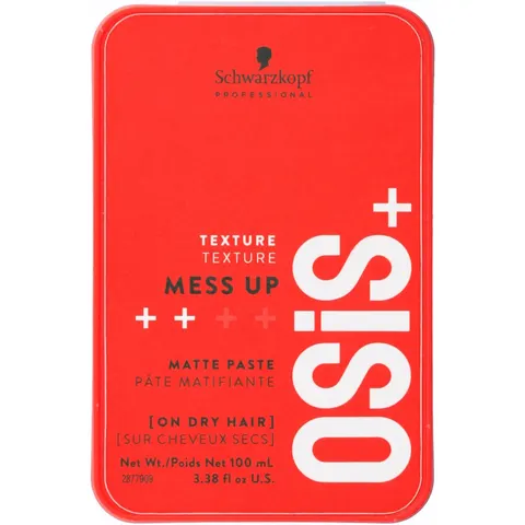 Schwarzkopf OSiS+ Mess Up Matte Paste 100mL – image 2