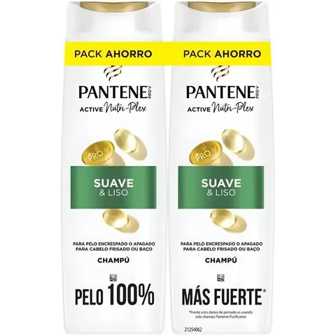 Pantene Soft and Smooth Shampoo 2 x 325 ml – image 2