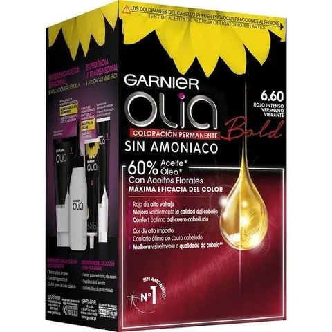 Garnier Olia Permanent Coloring 6,60 Deep Red – image 2