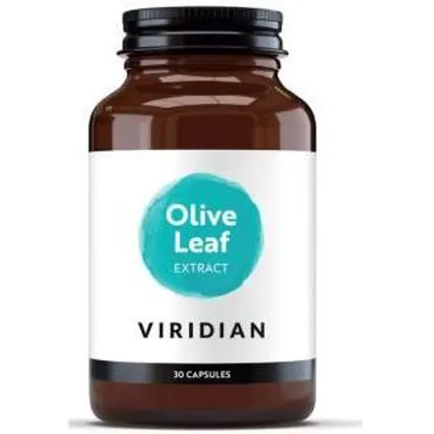 Viridian Olive Leaf Standardized Extract 30 Capsules – image 2