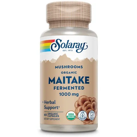 Solaray Maitake 500 mg 60 Vegetable Capsules – image 2