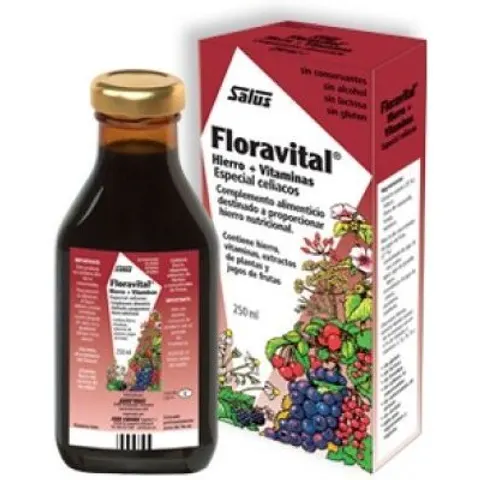 Salus Floradix Iron + Vitamins 250 ml – image 2