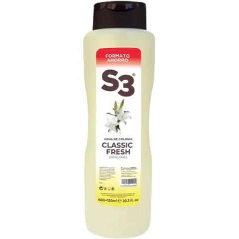 S3 Classic Fresh Eau de Cologne 750 ml – image 2