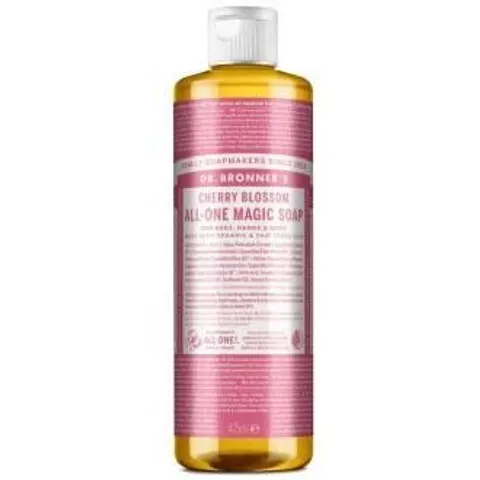 Dr. Bronner's Cherry Blossom Liquid Soap 475 ml – image 2