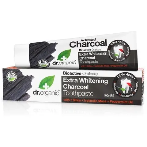 Dr. Organic Activated Charcoal Toothpaste 100 ml 100 ml – image 2