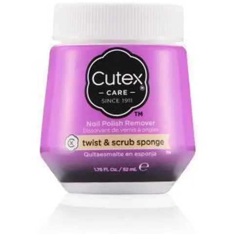 Cutex Sponge Polish Remover Twist & Scrub 52 ml – image 2