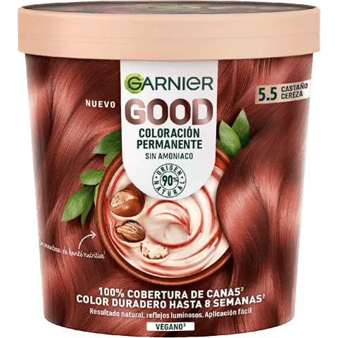 Garnier Good Permanent Coloring without Ammonia 5.5 Cherry Chestnut – image 2