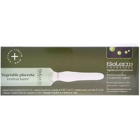 Salerm Vegetable Placenta Restructurer 32 X 13 ml – image 2