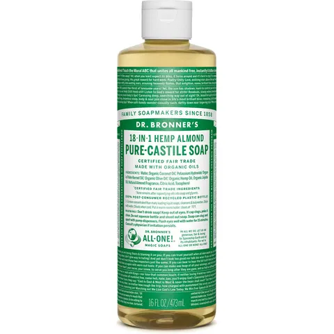 Dr. Bronner's Almond Liquid Soap 475 ml – image 2