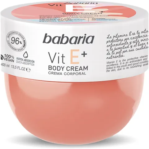 Babaria Vitamin E Body Cream 400 ml – image 2
