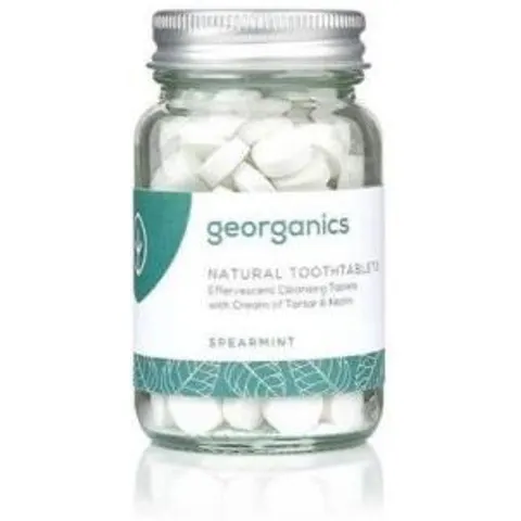 Georganics English Mint Toothpaste Tablets 120 units – image 2