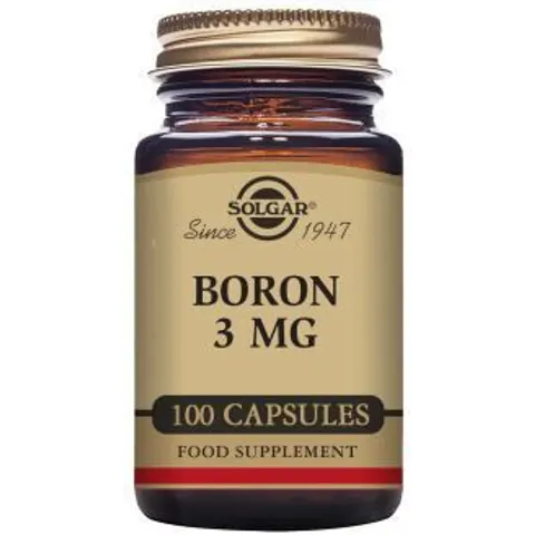 Solgar Multiquelado Boron 100 Capsules – image 2