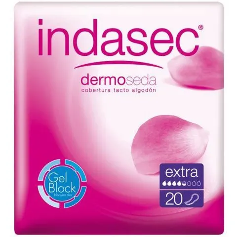 Indasec Extra Dermoseda Compresses 20 Units – image 2