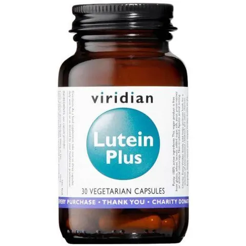 Viridian Lutein Plus 30 Vegetable Capsules – image 2