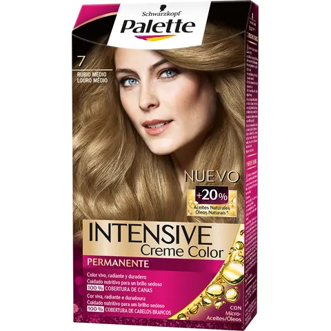 Permanent Dye Schwarzkopf Nº 7 Medium Blonde – image 2