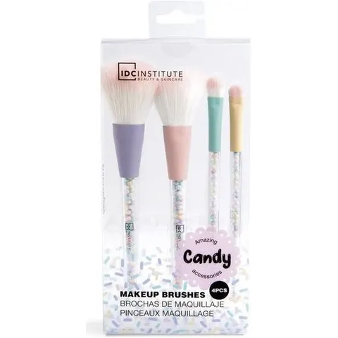Idc Institute Candy Makeup Brush Set 4 pieces – image 2