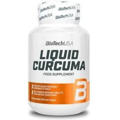 BiotechUSA Liquid Turmeric 30 Capsules – image 2