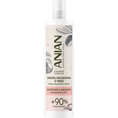 Anian Argan, Macadamia & Wheat Shampoo 400 ml – image 2
