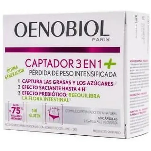 Oenobiol Plus 3 in 1 Plus 60 caps – image 2