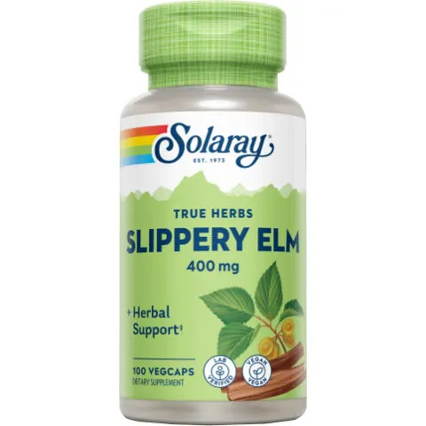 Solaray Slippery Elm 400mg 100 Capsules – image 2