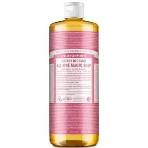 Dr. Bronner's Cherry Blossom Liquid Soap 945 ml – image 2