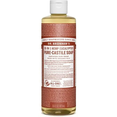 Dr. Bronner's Eucalyptus Liquid Soap 473 ml – image 2