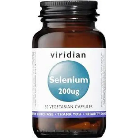 Viridian Selenium 200 ug 30 Vegetable Capsules – image 2