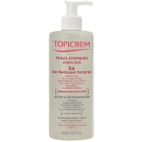 Topicrem Nettoyant Surgras Gel 500 ml – image 2