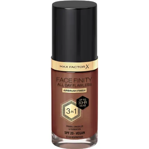 Max Factor Facefinity 3 in 1 Primer Concealer & Foundation C110 – image 2