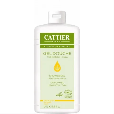 Cattier Mild Matcha Tea Shower Gel 1 L – image 2