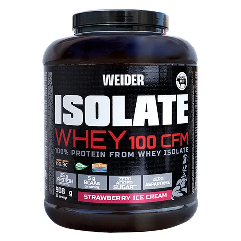 Weider Isolate Whey 908 gr Strawberry – image 2