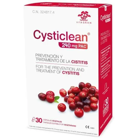 Cysticlean Pack 240mg 30 Capsules – image 2