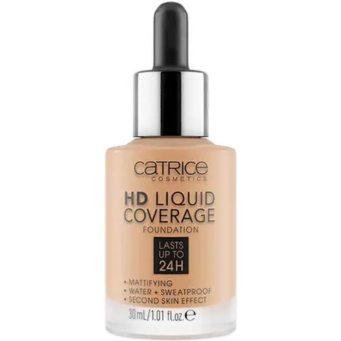 Catrice Cosmetics HD Liquid Coverage Foundation 30 ml 046 Camel Beige – image 2