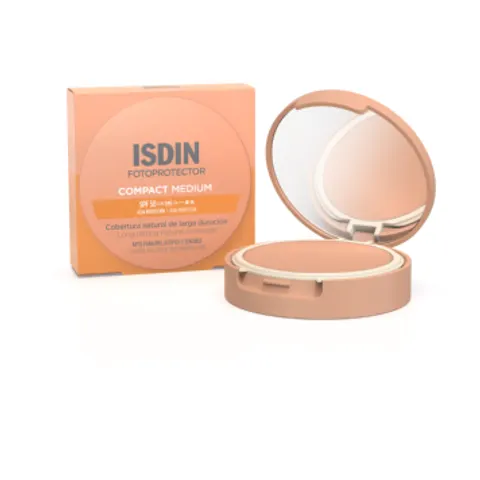 Isdin Compact SPF 50+ Compact Oil-Free 10 gr Medium – image 3
