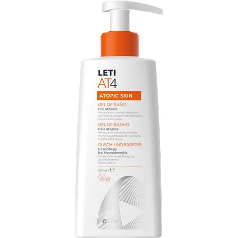Leti AT4 Atopic Bath Gel 250ml – image 2