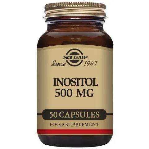 Solgar Inositol 500 mg 50 Capsules – image 2