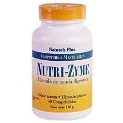 NaturesPlus Digestive Enzymes for Vegetarians Nutrizyme 90 Tablets – image 2