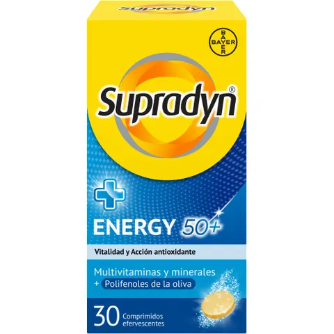 Supradyn Energy 50+ 30 Effervescent Tablets – image 2