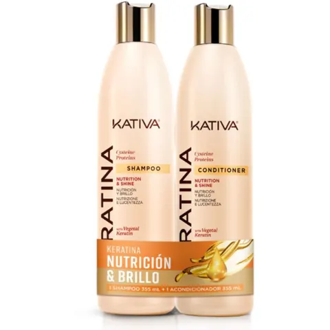 Kativa Keratin Kit Shampoo 355 ml + Conditioner 355 ml – image 2