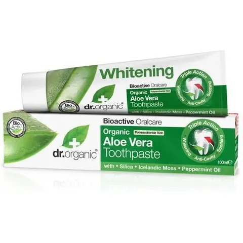 Dr. Organic Aloe Vera Toothpaste 100 ml 100 ml – image 2