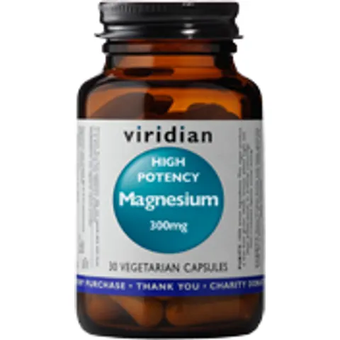 Viridian High Potency Magnesium 30 veg caps – image 2
